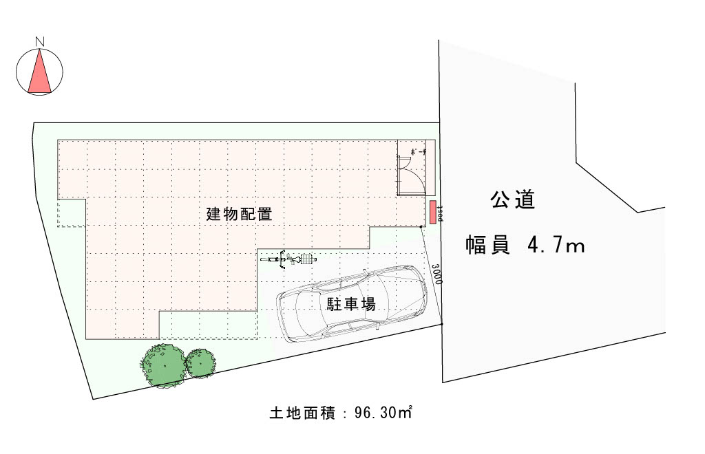 豊中市蛍池西町一丁目土地