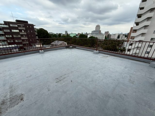 文京区1棟アパートの駐車場