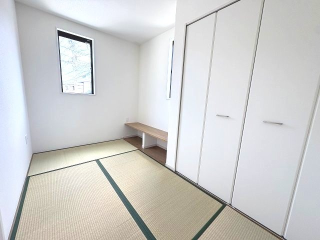 【和室】 | 福岡市南区長住1丁目2期　4号棟（全4棟）【仲介手数料無料・0円】 | 現地写真。1階和室です。