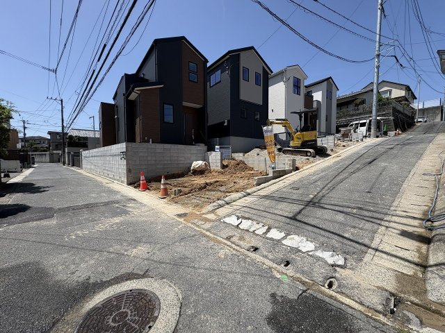 【その他】 | 福岡市南区長住1丁目2期　4号棟（全4棟）【仲介手数料無料・0円】 | 現地写真。前面道路です。