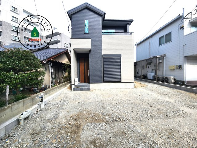 S・粕屋町若宮2丁目第4-2棟（1号棟）の外観|デザイン性のある外観です。