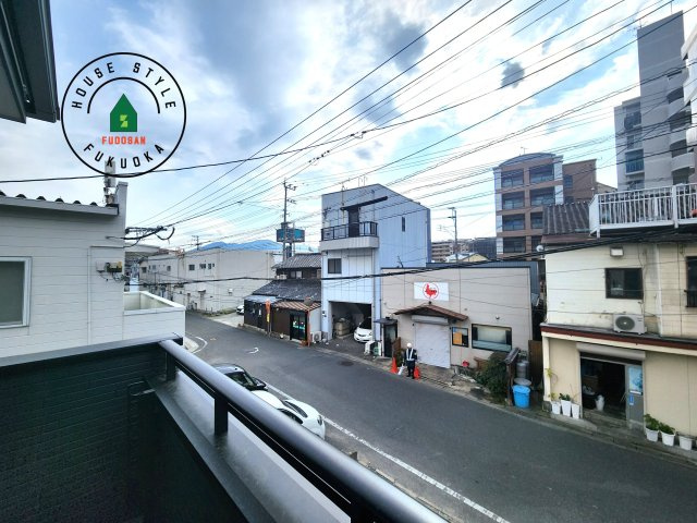 S・粕屋町若宮2丁目第4-2棟（1号棟）の展望|窓から緑が見える物件も魅力的です。