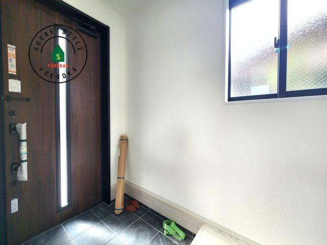 S・粕屋町若宮2丁目第4-2棟（1号棟）の防犯設備|二重ロックでしっかり防犯対策ができます。