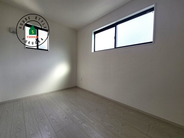 S・粕屋町若宮2丁目第4-2棟（1号棟）の和室|将来的に、琉球畳を引きまして和室風にすることも可能です。