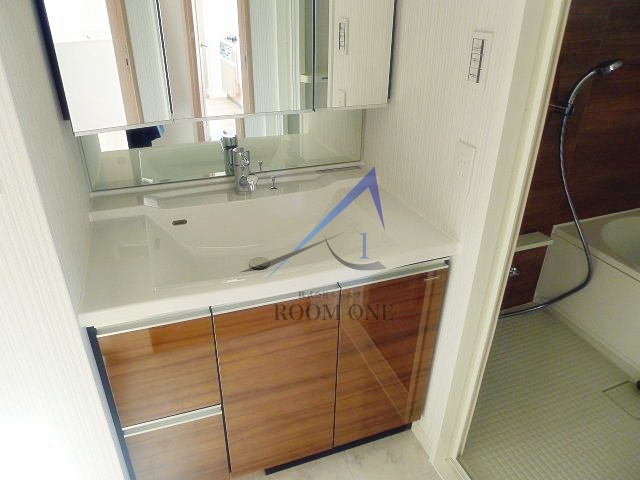 Ｎ－ｓｔａｇｅ　赤羽志茂の洗面所|洗面台です。