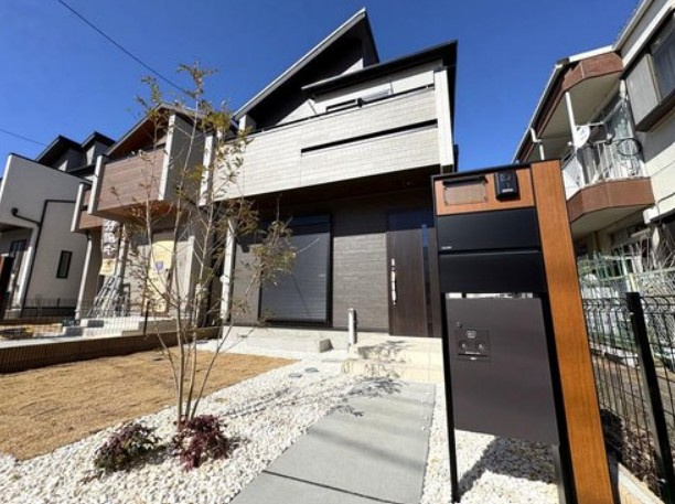 【新築】鶴ヶ島市上広谷３期 １号棟の外観|耐震・制震ダンパーで繰り返す地震に強い家☆