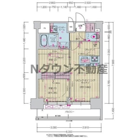 【間取り】 | プレサンス上前津ディアシス | 間取りです。