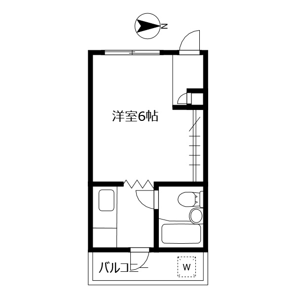 佐々木ビルの間取り