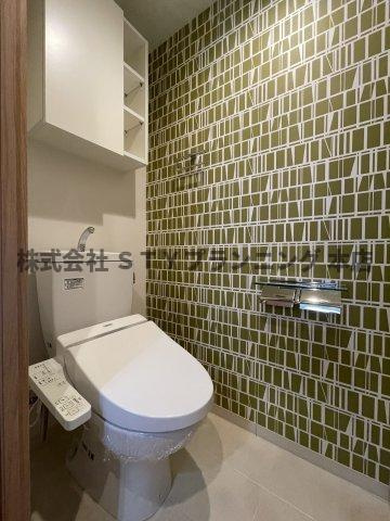 仲介手数料0円グランルクレ新栄イーストのトイレ