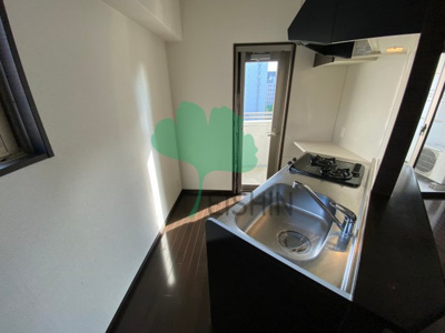 【キッチン】 | リアンシエルブルー東比恵2(小型犬飼育可能の追炊き付きデザイナーズ物件！)