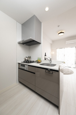 【キッチン】 | ネストピア福岡空港駅前 | シンプルな清潔感のあるキッチンです！