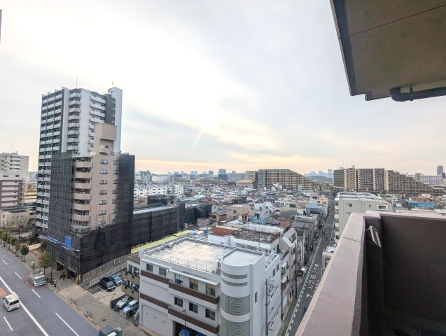 ライオンズマンション東大島第二の展望|～バルコニー含む眺望写真～