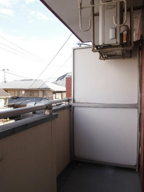 ユースフル祐天寺Ⅱのバルコニー