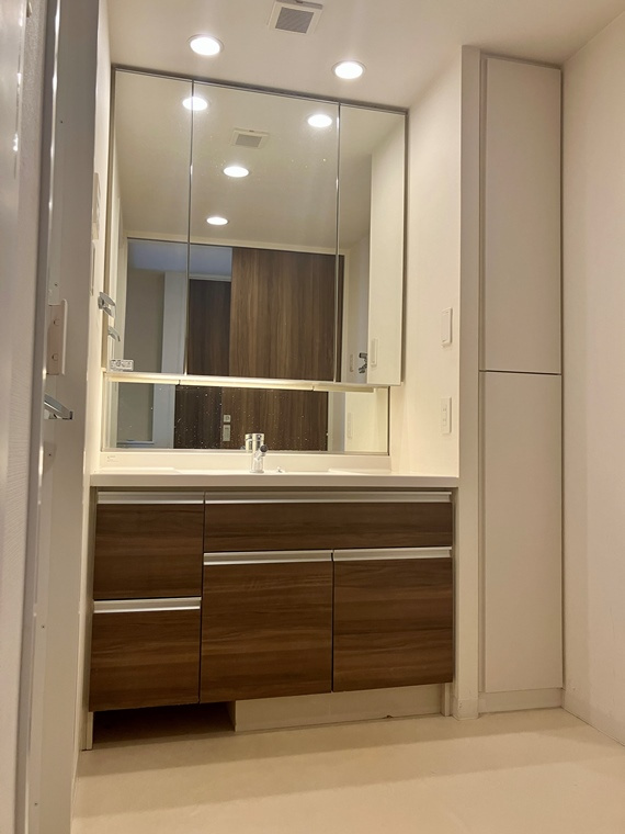 クリオ見沼代親水公園　の洗面所