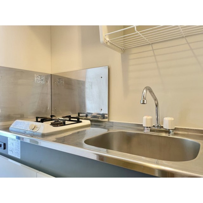 【キッチン】 | ☆1口コンロ　※写真は同間取りのお部屋になります