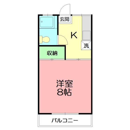 【間取り】 | コーポ青木