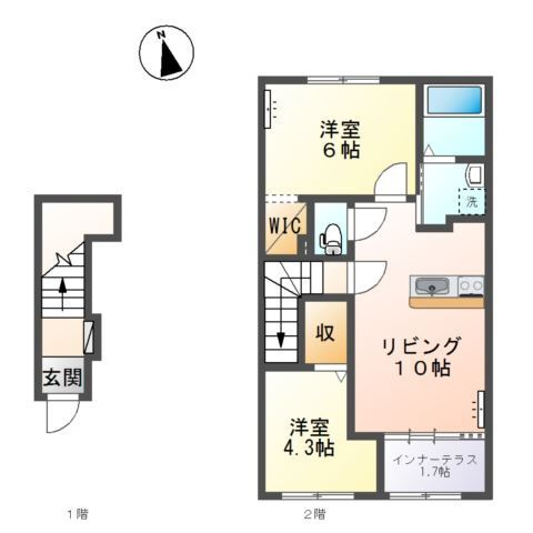 【間取り】 | エス・ハウス（Ｓ・ＨＯＵＳＥ）
