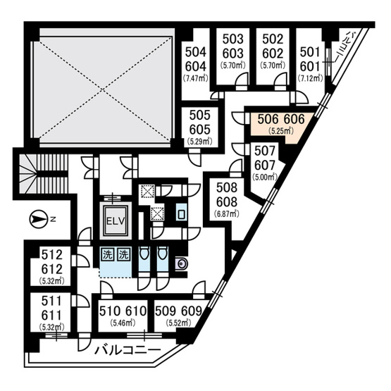 【間取り】 | 日興池袋ビル（旧トウセン池袋ビル）