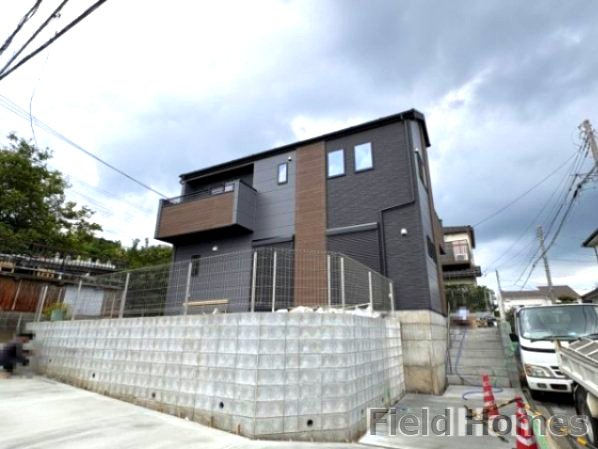 伊勢原市東大竹新築戸建て　2期1号棟の外観|外観「伊勢原市東大竹新築戸建て　1号棟」