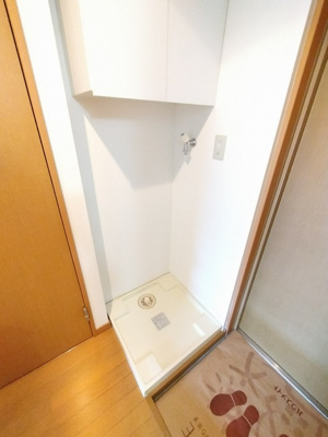 洗濯機置き場です。