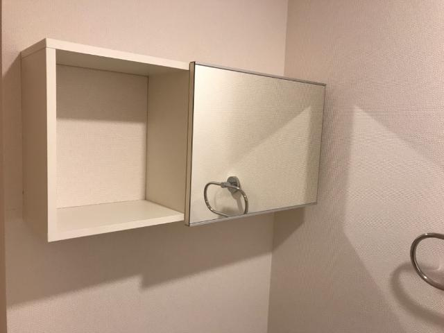 リーセント　カーサのトイレ|戸棚