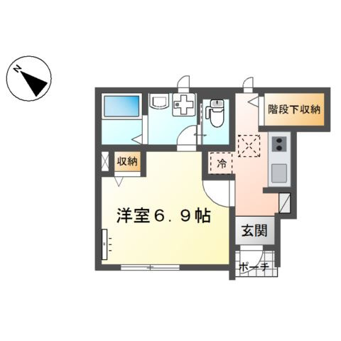 リーセント　カーサの間取り