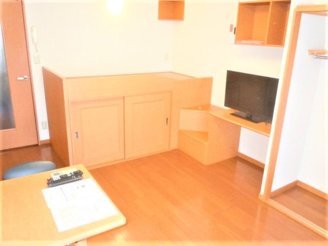 レオパレスコンフォール中島の寝室