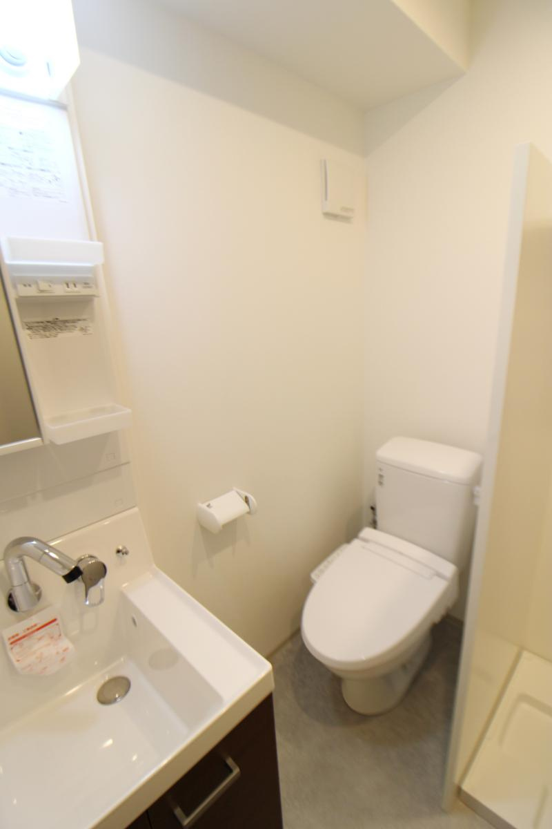墨田区向島５丁目の賃貸マンションのトイレ