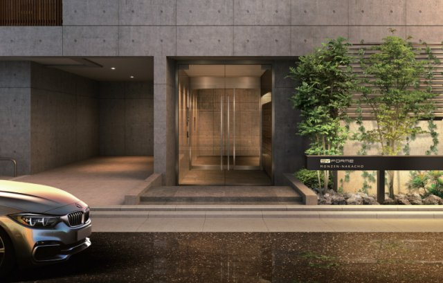 SYFORME MONZEN-NAKACHOのエントランス