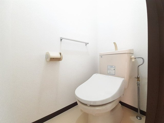 メゾン・アンソレイエⅡＢのトイレ|トイレもきれいです