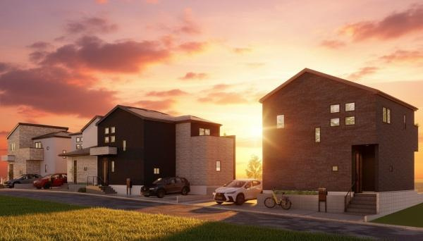 横浜市都筑区早渕１丁目の新築一戸建の完成予想図