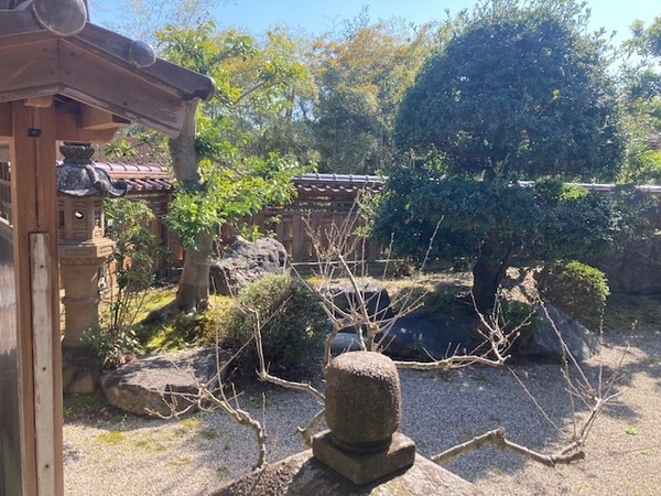 出雲市斐川町神庭の中古一戸建の庭|日本庭園風