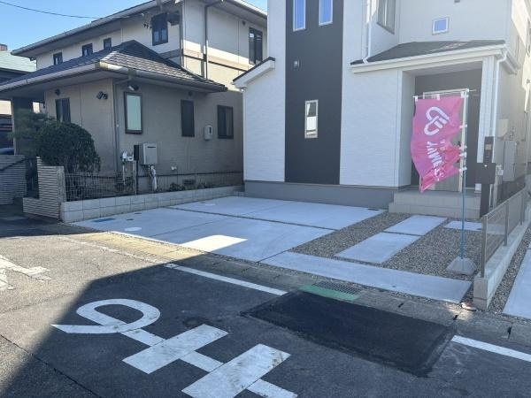 豊田市畝部東町2期　全2棟・B号棟の駐車場|２台駐車できます！