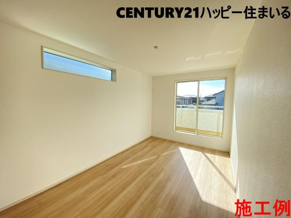 岡崎市細川町2期　全2棟・1号棟の洋室|施工例