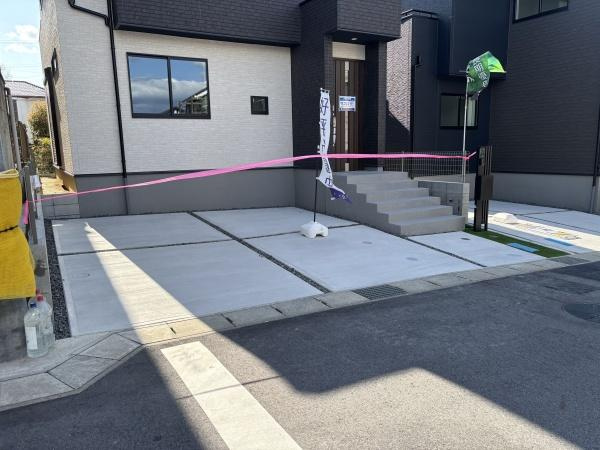 岡崎市細川町2期　全2棟・2号棟の駐車場|２台駐車できます！