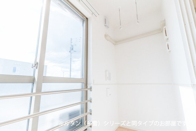 ケーズレジデンスＣのバルコニー