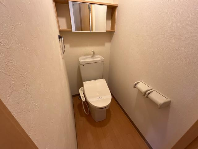 ファインコート北野Ⅰのトイレ|シャワー付トイレ