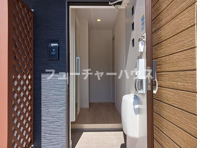 パークコートひたちなかＷⅠの玄関