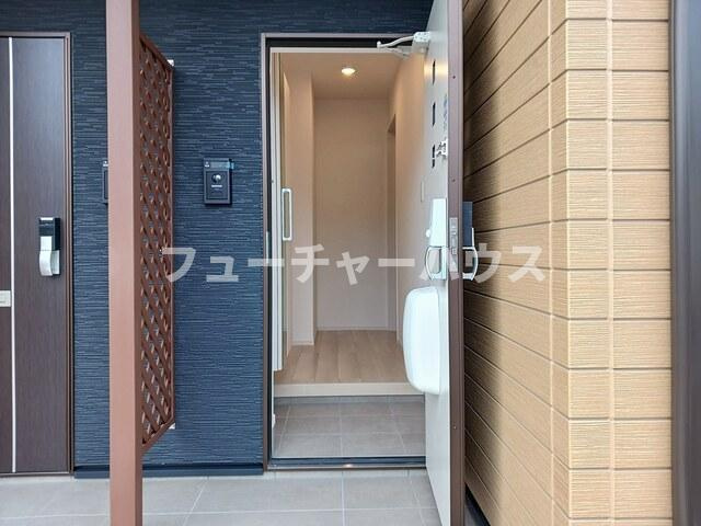 パークコートひたちなかＥⅡの玄関