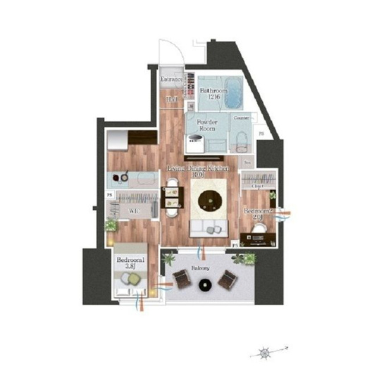 デュオフラッツ池尻大橋ノリスの画像