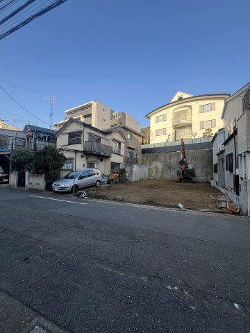 大田区西馬込1丁目 建築条件付売地の前面道路含む現地写真