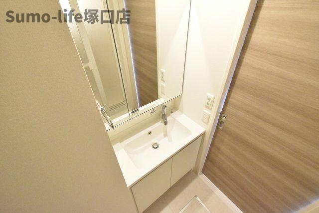 D-room宮ノ前の洗面所
