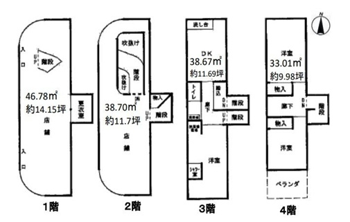 ＫＣＳ鶴橋の間取り
