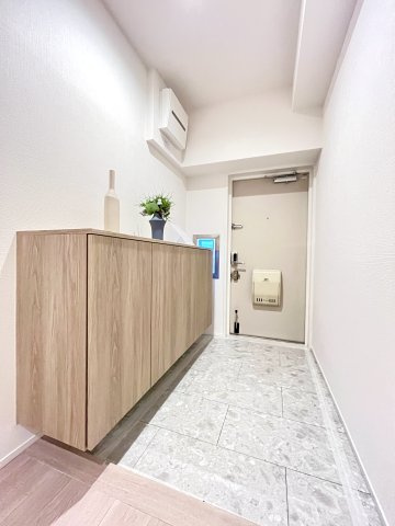 吹田芙蓉ハイツの玄関