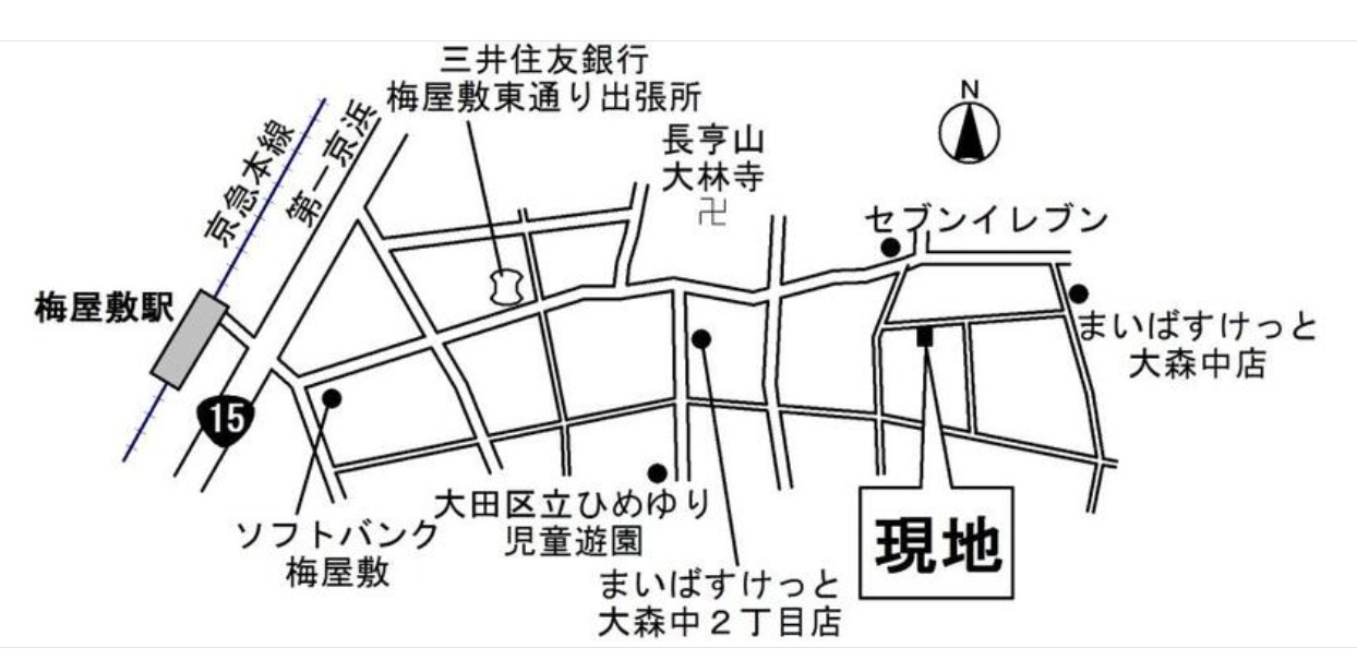 ジラソーレの地図