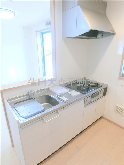 ジラソーレのキッチン|３口ガスグリル付システムキッチン　カウンターキッチン