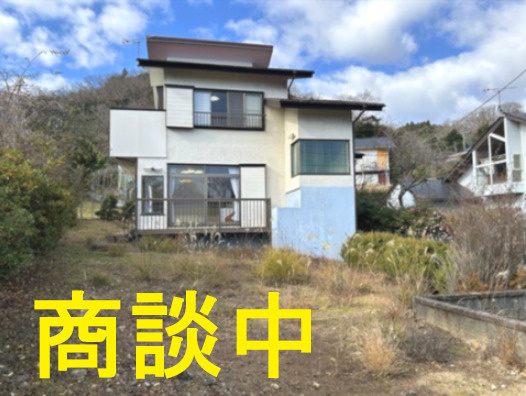 商談中　海を遠望する宇佐美みのりの村2LDK