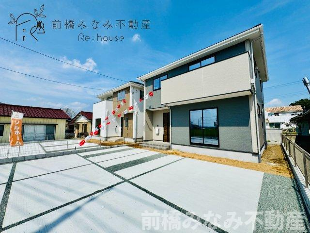 前橋市朝倉町2期　２号棟(全２棟)　アーバンスタイル　新築建売分譲の外観|おしゃれな外観です
