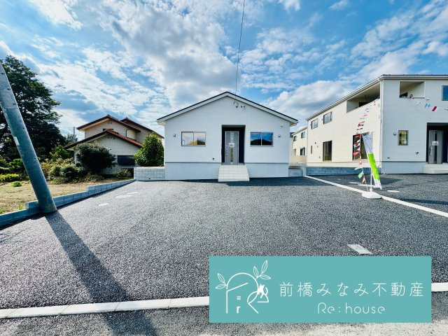 前橋市富士見町時沢第10　２号棟(全２棟)　クレイドルガーデン　新築建売分譲の外観|外観もきれいです