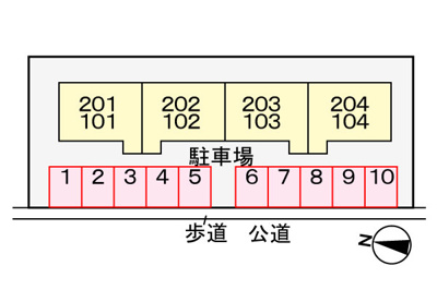 【区画図】 | メゾンドファミーユ